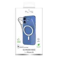 iphone 16 skaidrus deklas - Dėklas Puro Cover 0.3 Mag for iPhone 16, skaidrus Prekė-PUIPC166103MAGTR - 3 nuotrauka
