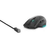 dell alienware mouse - Dell Gaming Mouse AW620M Wired/Wireless Dark Side of the Moon - 2 nuotrauka