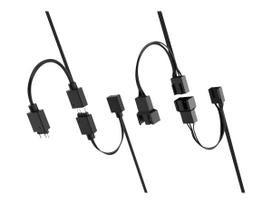 korpuso ausintuvai - Fractal Design Aspect 14 RGB PWM Juodas (Black) 140 mm Korpuso Ventiliatorius - 3 nuotrauka