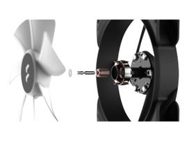 korpuso ausintuvai - Fractal Design Aspect 14 RGB PWM Juodas (Black) 140 mm Korpuso Ventiliatorius - 6 nuotrauka