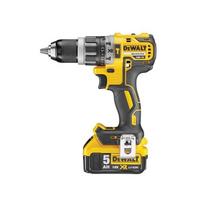 smuginis suktuvas akumuliatorinis - DCD796P2 DeWALT 18 V 5.0 Ah XR Li-Ion akumuliatorinis suktuvas – smūginis gręžtuvas + DCG406N 18V kampinis šlifuoklis - 4 nuotrauka