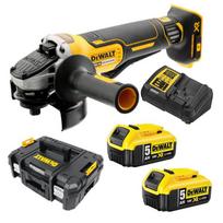 suktuvas dewalt 18v - DCG406P2 DeWALT 18V kampinis šlifuoklis + DCD796N 18V suktuvas-gręžtuvas + 1-70-322 dėžė - 6 nuotrauka