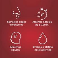 nosiai - Galanas 1 mg/50 mg/ml nosies purškalas (tirpalas) 10ml N1 - 3 nuotrauka