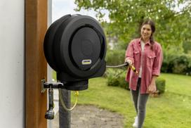 automatinis laistymas - Kärcher HBX 5.30 Automatinė žarnos ritė 30 m Juoda (Black) - 3 nuotrauka