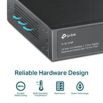 poe sakotuvas - TP-Link TL-SL1218P 16-Port 10/100 Mbps Rackmount PoE+ Switch - 6 nuotrauka