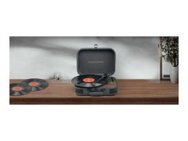 musamieji - Muse MT-207 DGB Patefono stereosistema su Bluetooth, Juodas/Rudas (Black/Brown) - 2 nuotrauka