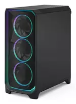 fractale - Fractal Design Meshify 3 Ambience Pro RGB Juodas TG Light Tint Black (Juodas) - 3 nuotrauka