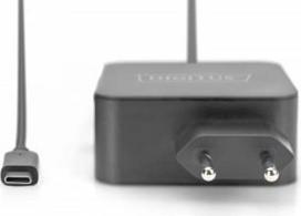 usb c power charger - Digitus Nešiojamojo kompiuterio įkroviklis USB-C Maitinimo šaltinis 65W PD3.0 DA-10071 Juodas (Black) - 5 nuotrauka
