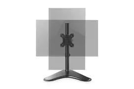 universalu televizoriaus - Digitus Desk Mount Adjustable Height, Rotate, Swivel Black - 4 nuotrauka