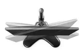 universalu televizoriaus - Digitus Desk Mount Adjustable Height, Rotate, Swivel Black - 6 nuotrauka