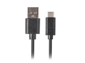 usb type c laidas 2 m - Kabelis LANBERG CA-USBO-10CU-0005-BK - 2 nuotrauka