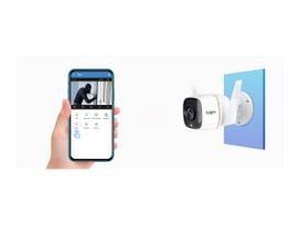 3.2k - TP-LINK  Outdoor Security Wi-Fi Camera  TC65  Bullet  3 MP  3.89 mm/F2.2  H.264  Mi - 6 nuotrauka