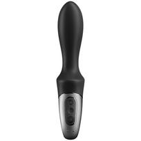 vibratoriai - Satisfyer Heat Climax - šildantis analinis vibratorius Juodas (Black) - 3 nuotrauka