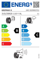 r20 315 - Gripmax Stature HT 315/35 R20 110Y XL - 2 nuotrauka