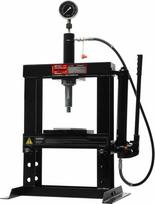 hidraulinis - AWTOOLS HIDRAULINIS PRESAS SU MANOMETRU 10T - 2 nuotrauka