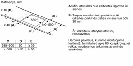 indukcines kaitlentes - Bosch PXX695HC1Z - 4 nuotrauka