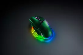 razer basilisk v3 35k - Razer Basilisk V3 Pro 35K Phantom Žalias (Green) - 4 nuotrauka