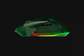 razer basilisk v3 35k - Razer Basilisk V3 Pro 35K Phantom Žalias (Green) - 6 nuotrauka