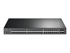 4 port gigabit poe switch - Switch|TP-LINK|Omada|TL-SG3452XP|Type L2 |Rack|48x10Base-T / 100Base-TX / 1000Base-T|4xSFP |1|1|PoE  ports 48|500 Watts|TL-SG3452XP - 2 nuotrauka