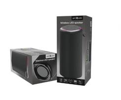 bluetooth garsiakalbis nesiojamas - Gembird SPK-BT-LED-08L Black (Juoda) - 6 nuotrauka