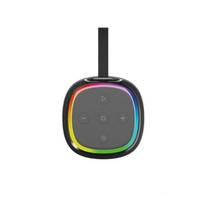 bluetooth garsiakalbis nesiojamas - Gembird SPK-BT-LED-08L Black (Juoda) - 7 nuotrauka