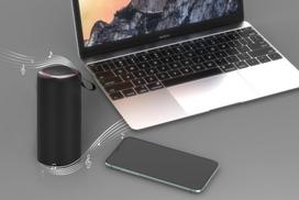 bluetooth garsiakalbis nesiojamas - Gembird SPK-BT-LED-08L Black (Juoda) - 9 nuotrauka