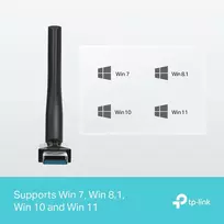 bluetooth plokstas - TP-Link UB500 Plus Bluetooth Adapter Juodas (Black) - 6 nuotrauka