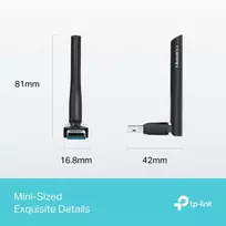 bluetooth plokstas - TP-Link UB500 Plus Bluetooth Adapter Juodas (Black) - 7 nuotrauka