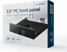 2.5inch usb 3.0 - GEMBIRD Internal 3.5inch front PC panel | FDI3-U3C-01 - 2 nuotrauka