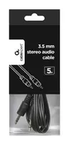 laidas 3.5mm 3.5mm 5m - Gembird 3.5mm to 3.5mm Stereo Cable 5m - 2 nuotrauka
