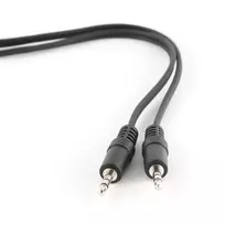 laidas 3.5mm 3.5mm 5m - Gembird 3.5mm to 3.5mm Stereo Cable 5m - 4 nuotrauka