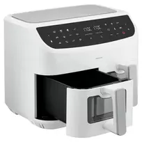 karsto oro 7l - Medion LIFE P20 8.7L Air Fryer White/Black - 3 nuotrauka