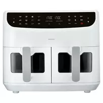 karsto oro 7l - Medion LIFE P20 8.7L Air Fryer White/Black - 8 nuotrauka