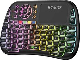 rgb keyboard - Savio SAVMKW-04 Belaidė Klaviatūra Juodas (Black) - 2 nuotrauka