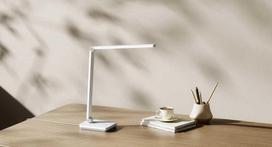 baltas stalas darbui - Xiaomi Desk Lamp Lite EU, 7.5W, Balta (White) - 2 nuotrauka