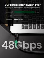 hdmi 8k kabelis - HDMI Laidas UGREEN HD140 2.1, 8K 60Hz, 1m, juodas - 3 nuotrauka