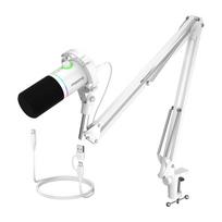 microphone - Maono PD200XS mikrofonas (baltas) - 4 nuotrauka