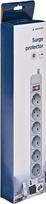 buitinis ilgintuvas 10 lizdu - Ilgiklis Gembird SPG6-B-10C, 3 m, 6 lizdai, Pilka (Grey) - 2 nuotrauka