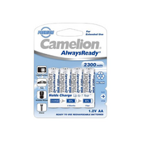 battery aa - Camelion AlwaysReady Ni-MH R06 AA, 2300 mAh, 4-pack - 2 nuotrauka