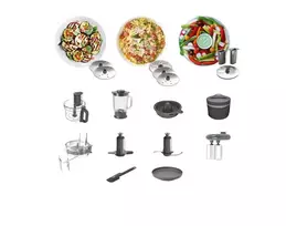 virtuvinis kombainas kenwood - Kenwood FDM72.990SS Multipro XL svoris + - 3 nuotrauka