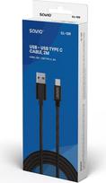 laidas usb c 2m - SAVIO CL-129 - 3 nuotrauka
