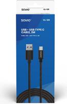 laidas usb c 2m - SAVIO CL-129 - 4 nuotrauka