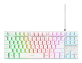 anglys - KEYBOARD USB GXT 833W THADO/TKL ENG WHITE 25894 TRUST - 4 nuotrauka