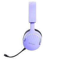 usb ausine - Trust 25305 GXT 491P Fayzo Purple (Mėlynas) - 2 nuotrauka