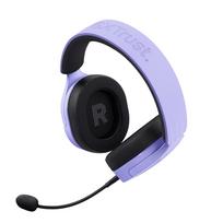 usb ausine - Trust 25305 GXT 491P Fayzo Purple (Mėlynas) - 4 nuotrauka