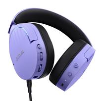 usb ausine - Trust 25305 GXT 491P Fayzo Purple (Mėlynas) - 8 nuotrauka