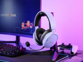 usb ausine - Trust 25305 GXT 491P Fayzo Purple (Mėlynas) - 9 nuotrauka