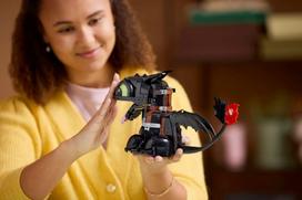 bigbox lego - LEGO ICONS Kaip išmokyti savo drakoną: Dantukai 10375 - 2 nuotrauka