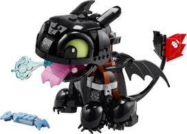 bigbox lego - LEGO ICONS Kaip išmokyti savo drakoną: Dantukai 10375 - 12 nuotrauka
