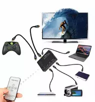 hdmi daliklis - MEDIATECH MT5207 5xHDMI SWITCH 4K MT5207 - 4 nuotrauka